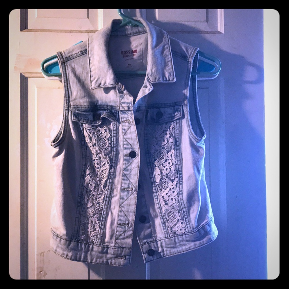 Cute denim vest